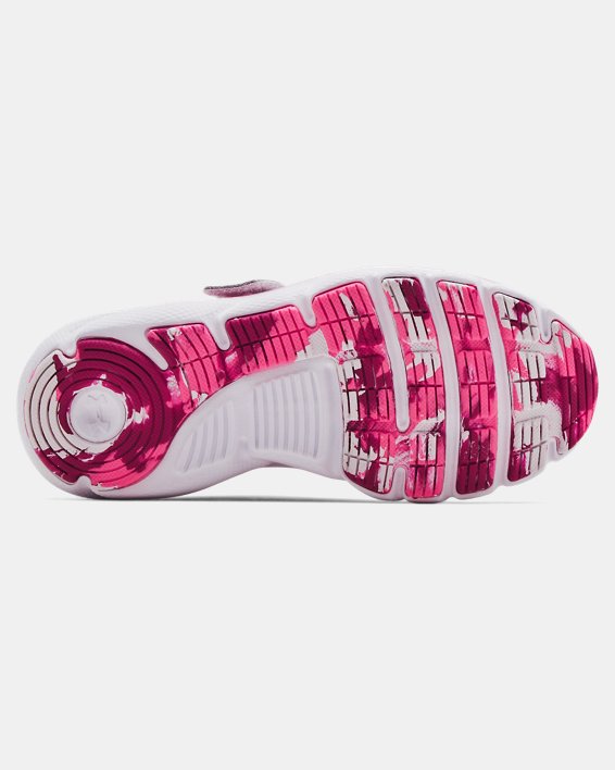 Girls' Pre-School UA Assert 9 AC Running Shoes, Pink, pdpMainDesktop image number 4